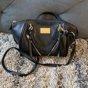 black and gold juicy couture crossbody purse